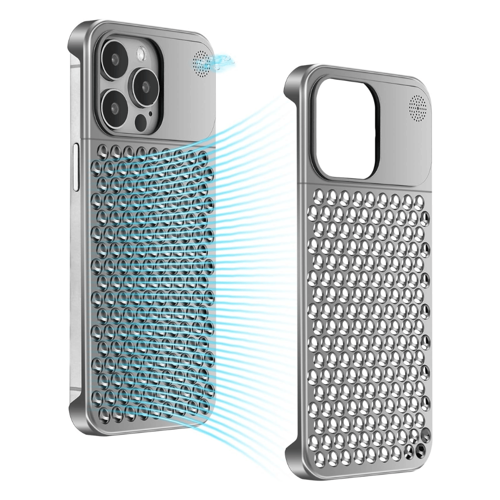 Case/ Ốp iPhone Nhôm Tản Nhiệt NJOYNY Kiểu Mac Pro